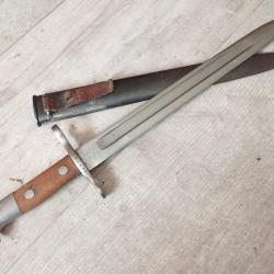 165609 Ba&iuml;onnette Suisse Mdle 1889 pour Rubin Schmidt 1889 ou 96/11