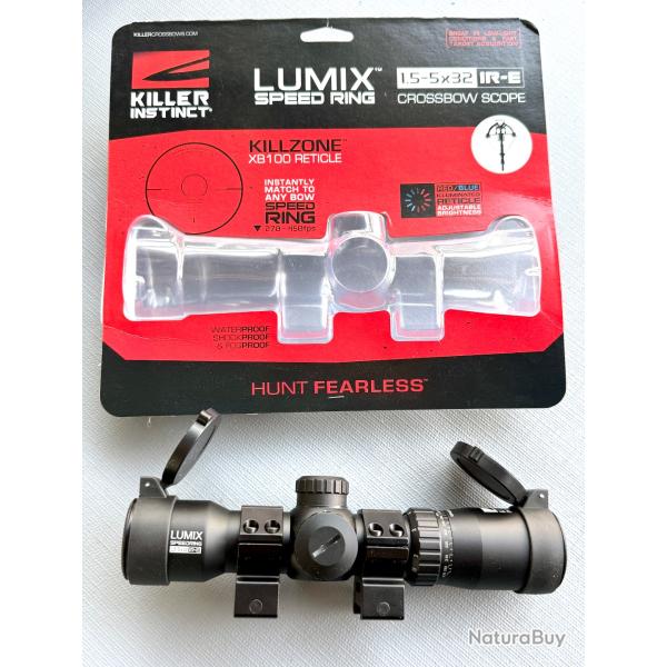 lunette de vis�e 1,5-5x32 Killer Instinct Lumix.