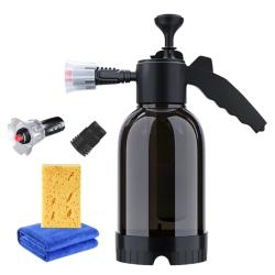 Pulv&eacute;risateur Mousse 2L Lavage Voiture Manuel  Spray Nettoyage Auto Noir