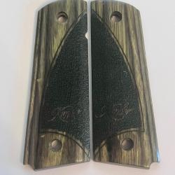 Plaquette bois kimber 1911