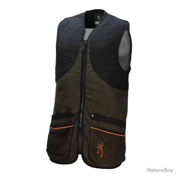 Gilet de Tir Browning Classic Dark Green  - S