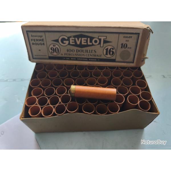 107  douilles Eclair calibre20 dans bo�te gevelot