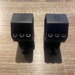 Colliers x-accu picatini diam&egrave;tre 30