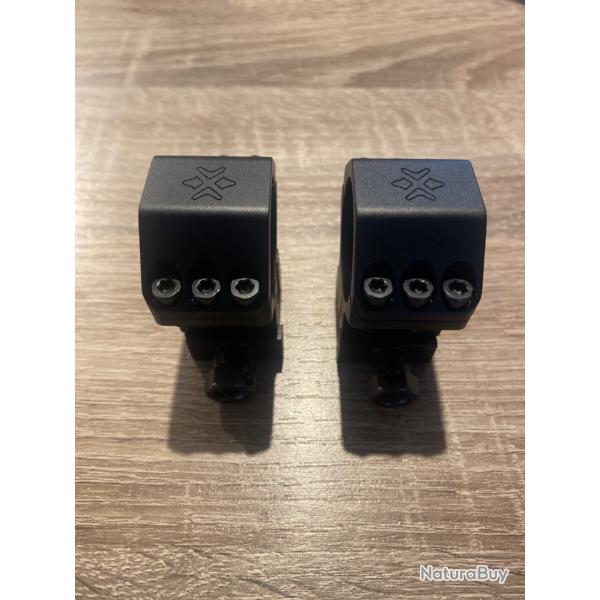 Colliers x-accu picatini diam�tre 30