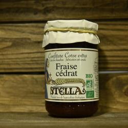 Confiture vincensini fraise cedrat corse