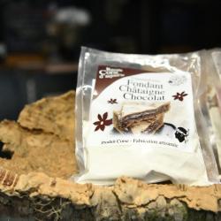 Pr&eacute;paration corse fondant chataigne chocolat