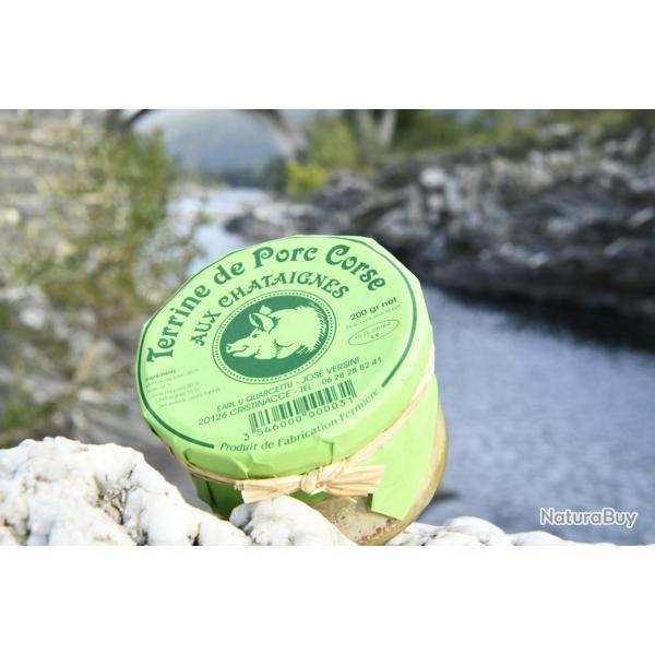 Terrine de porc aux chataignes