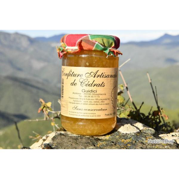Confiture artisanale de c�drats Guidici