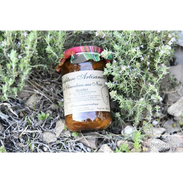 Confiture artisanale de cl�mentines aux noix Guidici