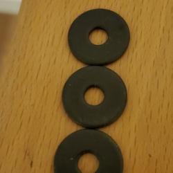 T&ecirc;te de Piston : Lot de 3 Cales AOE 1.5 mm (m&eacute;tal pour DMR / SPR) airsoft