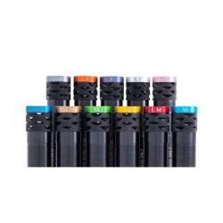 Choke Gemini  CRIO PLUS PORTED + 20 mm CAL.12  en 3/4 + Bague couleur Grise