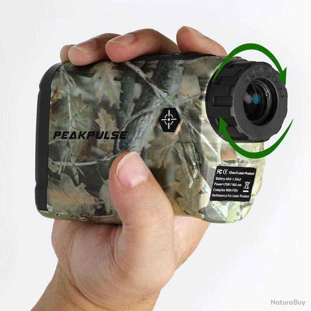iMeter 1300 yards Télémètre de chasse camouflage étanche avec
