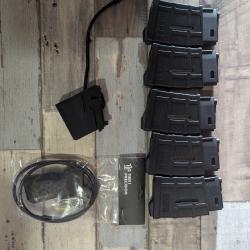 Adaptateur Airtac HPA sa&iuml;ga 12/ chargeur PTS pour adaptateur hPa et poign&eacute;e pistolet Airtac