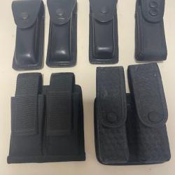 lot de porte - chargeur quatre simple et deux  double