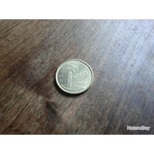 monnaie 5 pesetas bal�ares menorca reserva de la biosfera   1997
