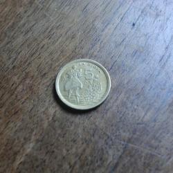 monnaie 5 pesetas la rioja 1996