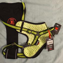 Arka Dog by Martin Sellier - Harnais Multisports jaune Taille xl - 100% NEUF