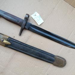 Ba&iuml;onnette italienne Carcano mod&egrave;le 1870-91