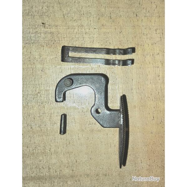 Bouton de suret� avec ressort et axe - MANUFRANCE ROBUST 220 - Cal. 12/65 - OCCASION