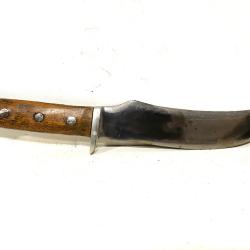 Ancien gros Couteau poignard artisanal chasse tranch&eacute;e ?