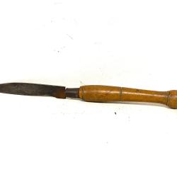 Ancien Couteau pliant de collection manche bois &eacute;poque 1900/1930