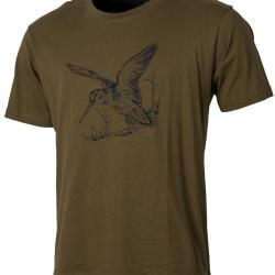 T shirt Kaki B&eacute;casse