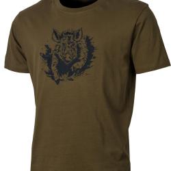 T-shirt Treeland Enfant Kaki Sanglier - 12a