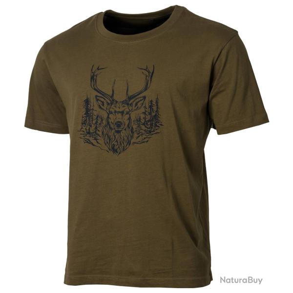 T-shirt Treeland Kaki Cerf - 3xl