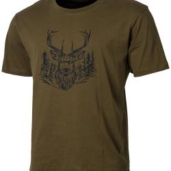 T shirt Treeland Kaki Cerf