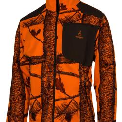 Veste Capuche Treeland Sherpa Camo Orange