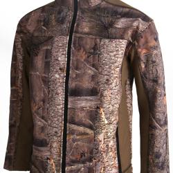 Veste Treeland Softshell Camo Forest Camo Orange