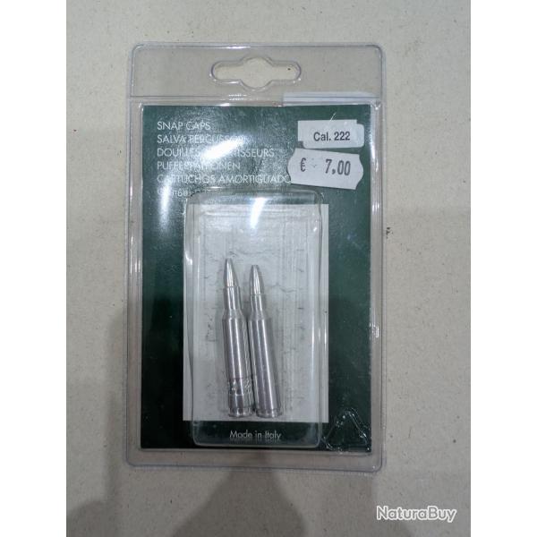 Douilles amortisseurs aluminium 222rem