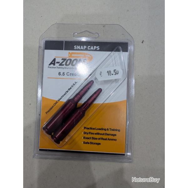 Douilles amortisseurs aluminium AZOOM calibre 6.5creedmoor