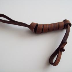 militaria ww1 francais dragonne cuir fauve de revolver 1873/1892 poilu 14/18