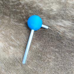 pouce balle / achemineur de balle bleu
