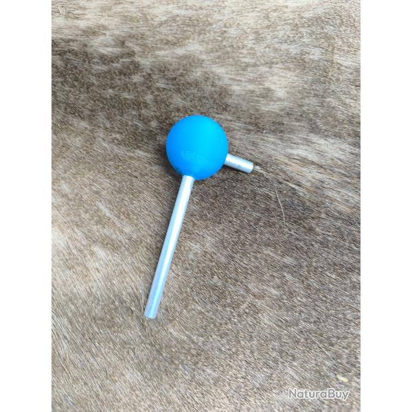 pouce balle / achemineur de balle bleu