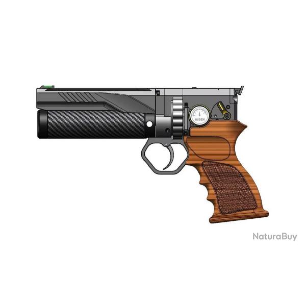Pistolet Huben GK1 shorty Semi Automatic PCP 5,5mm