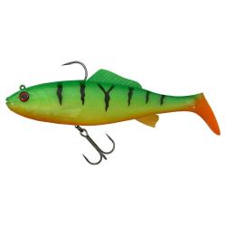 LEURRE SOUPLE SUCKER PUNCH MEDIUM RUNNER 19CM - FIRE TIGER - ILLEX