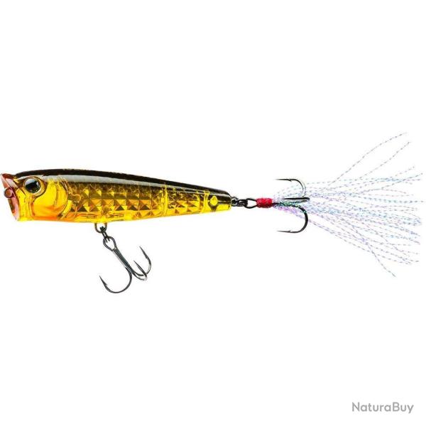 3DR-X POPPER F 6.5CM - GOLD BLACK - YOZURI