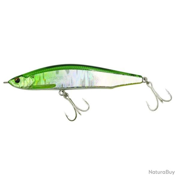 POISSON NAGEUR FLUGE S 9.3CM - CLEAR METAL SAPPA - TREFLE CREATION