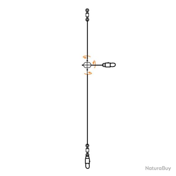 BAS DE LIGNE EGGING X2 - POWERLINE