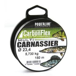 BOBINE CARBONFLEX FLUORO 150M - 23/100 - POWERLINE