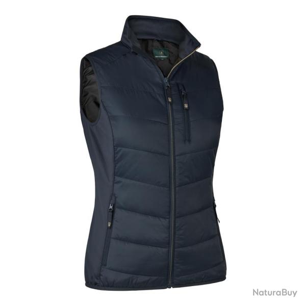 GILET FEMME HEAT PADDED NAVY DEERHUNTER