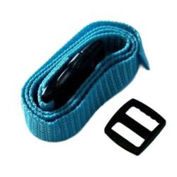 Num'Axes sangle nylon 20 mm multi-colliers - Bleu turquoise