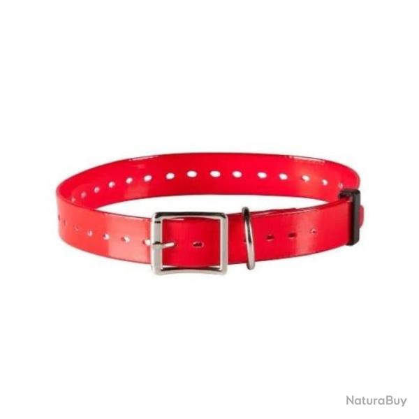 NUM'AXES Sangle Polyur�thane 25 mm / L. 65 cm - Rouge