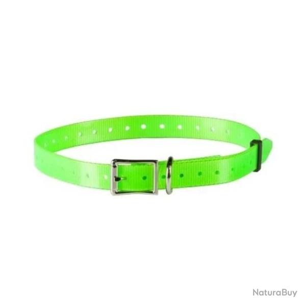 NUM'AXES Sangle Polyur�thane �paisseur 18,5 mm - Vert fluo