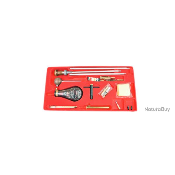 Kit complet percussion Pedersoli nettoyage/rechargement - Cal. 44/50