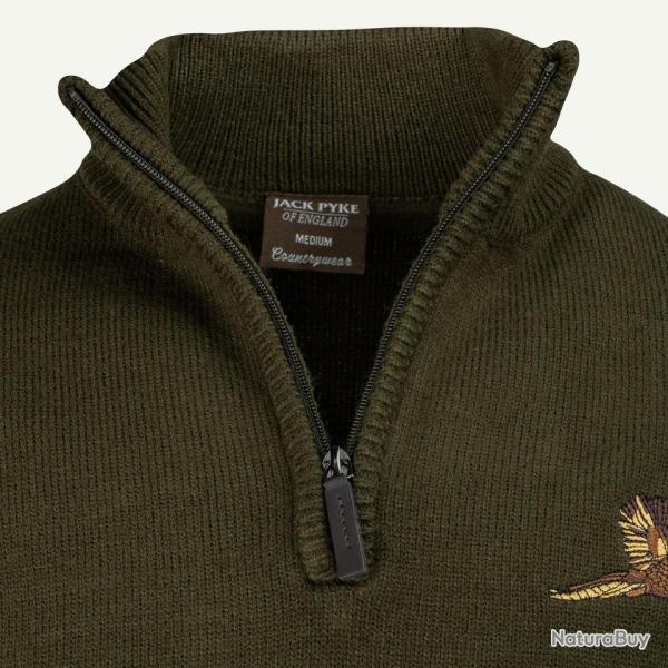 Pullover Jack Pyke Zip Faisan - Taille M