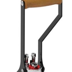 Kit poign&eacute;e &agrave; rouleau pour presse Lee APP - Poign&eacute;e confort + levier acier - Lee App roller handle #