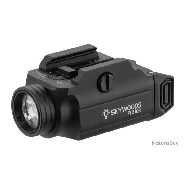 LAMPE SKYWOODS 510 lumens COMBO LASER ROUGE CLASS II